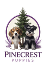 Pinecrest Puppies logo